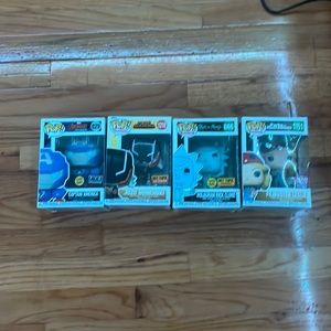 Funko Pop 4 set